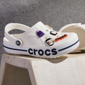 CROCS White Bayaband Clog NEW